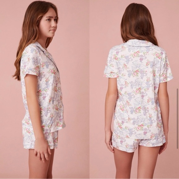 Roller Rabbit X Love Shack Fancy Rosa Beaux Monkey
Polo Pajamas NWT - Picture 4 of 5